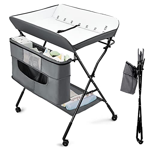 Aankleedmeubel / commode kinderopvang (met aankleedkussen en verschuifbare trap) | Commodes & verschoontafels